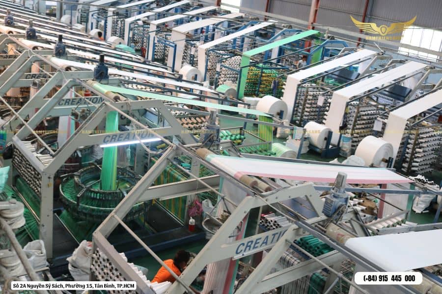 Đặt hàng sản xuất túi PA/PE số lượng lớn tại Nam Thiên Sáng